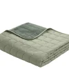 New FLEXA Quiltet Taeppe, L:200 B:230 Light/Dark Moss Green