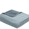 Sale FLEXA Quiltet Taeppe, L:230 B:130 Light/Dark Frosty Blue