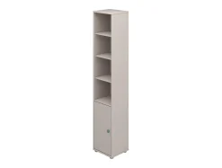 Store FLEXA Reol Light Teal/Grey Washed Pine