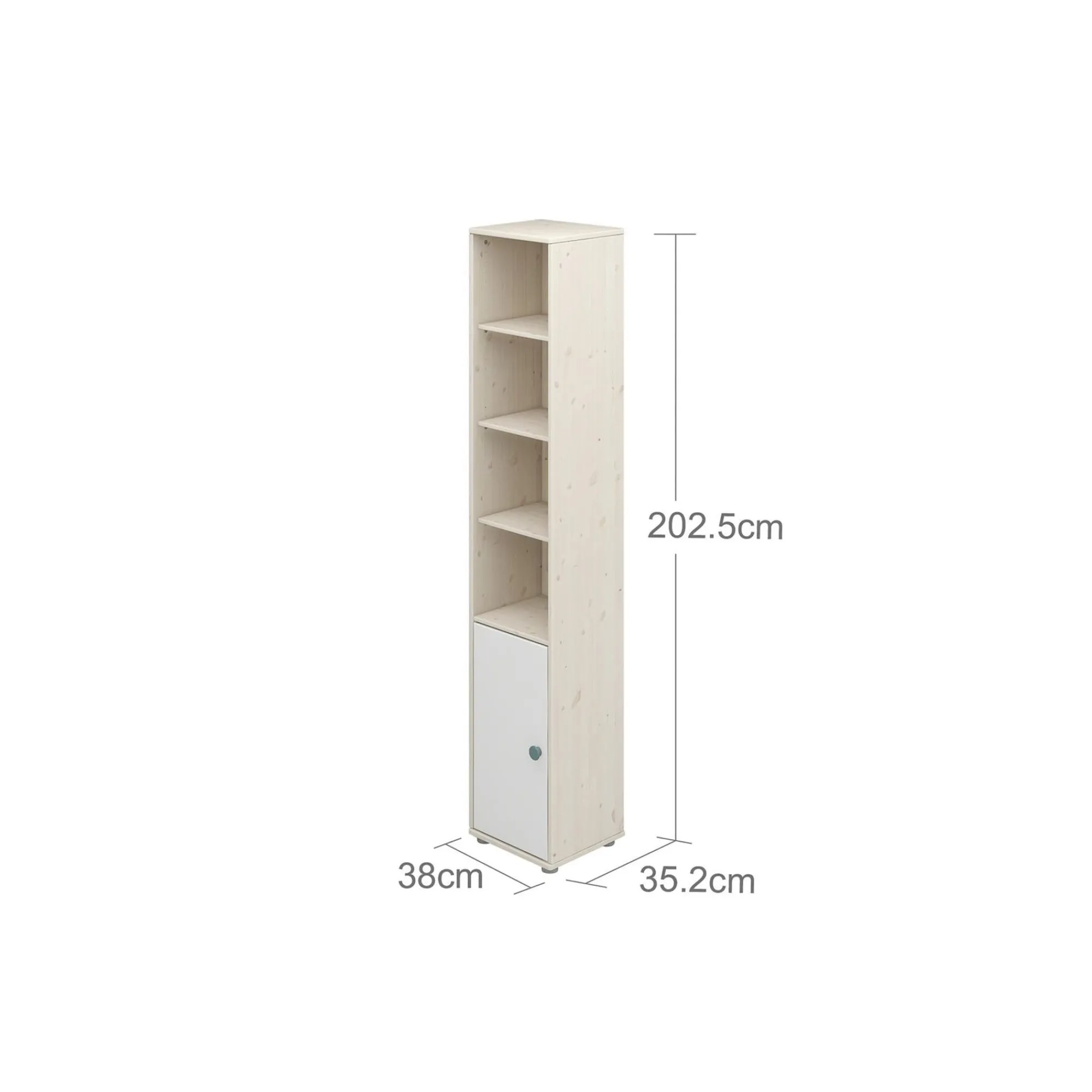 Best Sale FLEXA Reol Light Teal/White Washed Pine