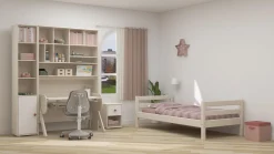 Best FLEXA Reol Light Blush/White Washed Pine