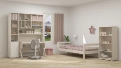 Best FLEXA Reol Med 3 Hylder White Washed Pine