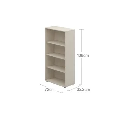 Best FLEXA Reol Med 3 Hylder White Washed Pine