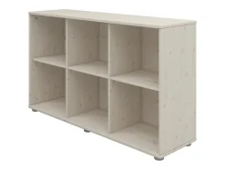 Shop FLEXA Reol, 6 Rum White Washed Pine