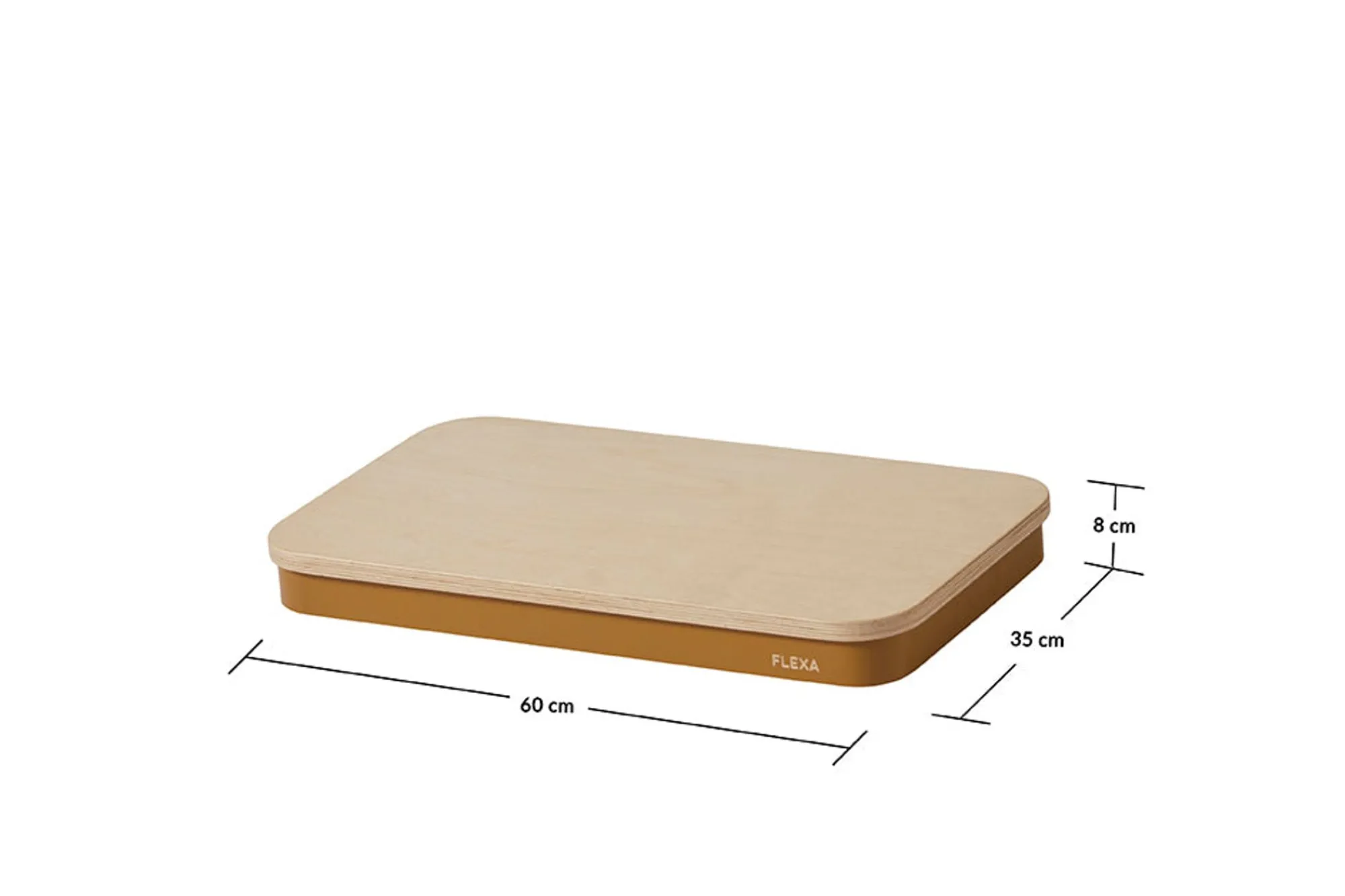 Best FLEXA Rullebraet Mustard/Birch Plywood