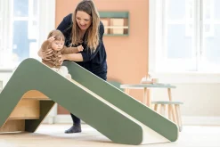 Online FLEXA Rutsjebane Dusty Green/Birch Plywood