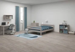 Cheap FLEXA Seng, 140 Cm Bredde Grey Washed Pine