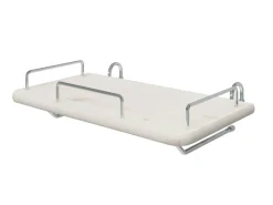 Discount FLEXA Sengebord White Washed Pine