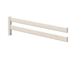 Best FLEXA Sengehest, 3/4 White Washed Pine