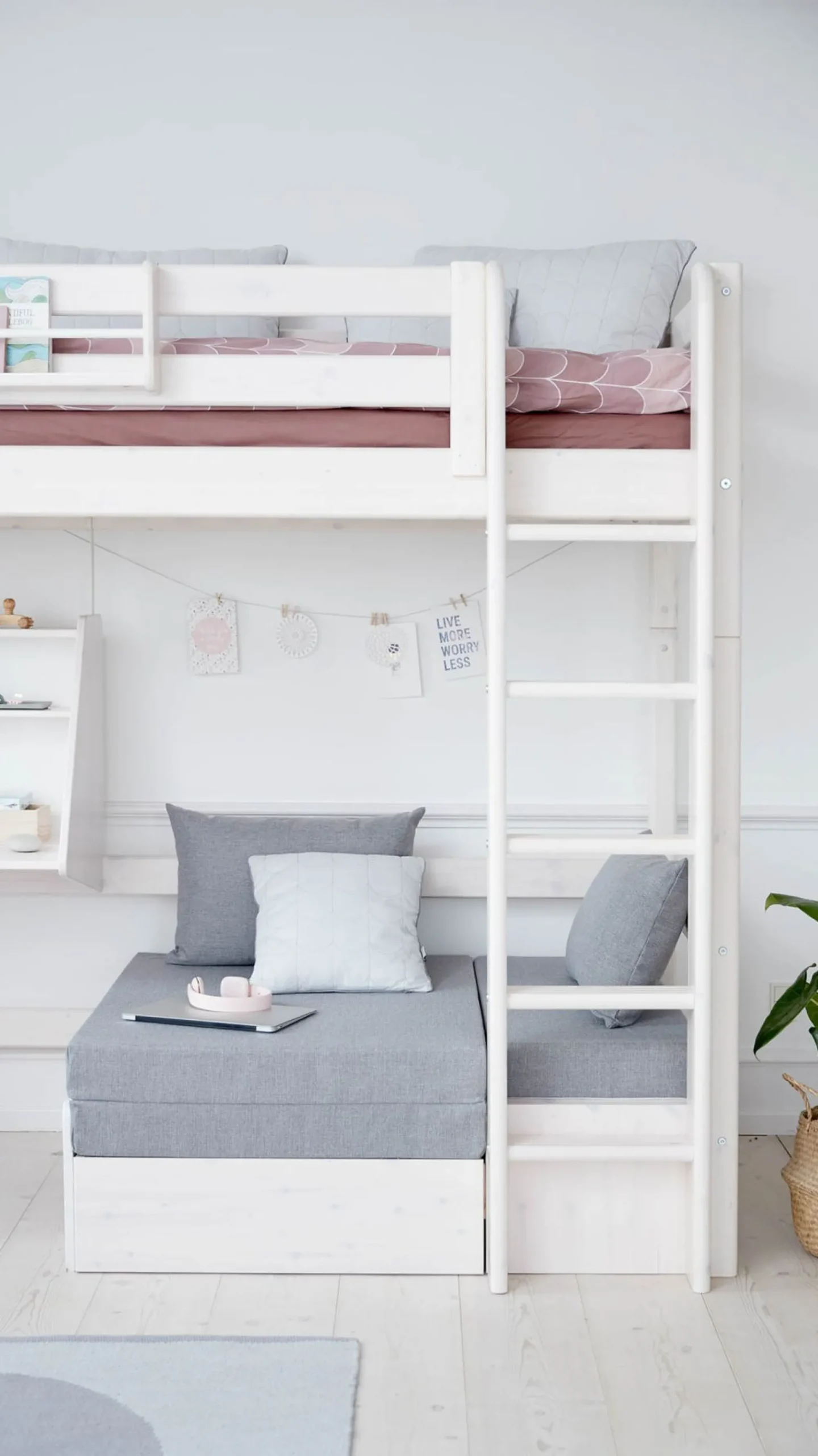 Cheap FLEXA Sengemodul Til Classic Casa Hojseng White Washed Pine