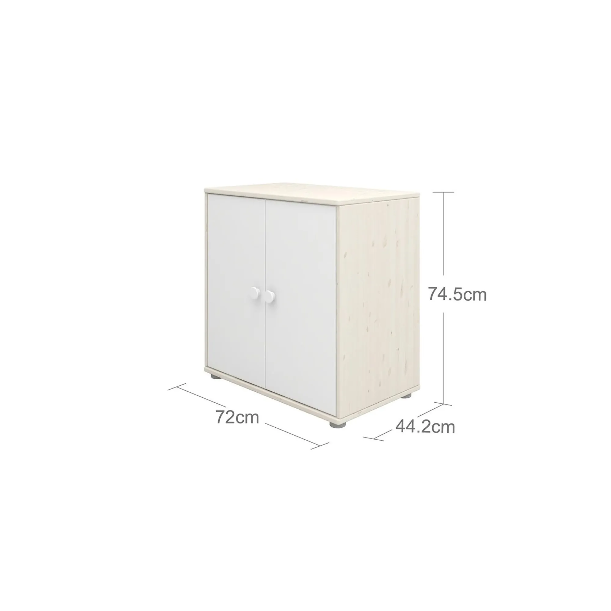 Sale FLEXA Skab White/White Washed Pine