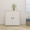 Best Sale FLEXA Skab Light Teal/White Washed Pine
