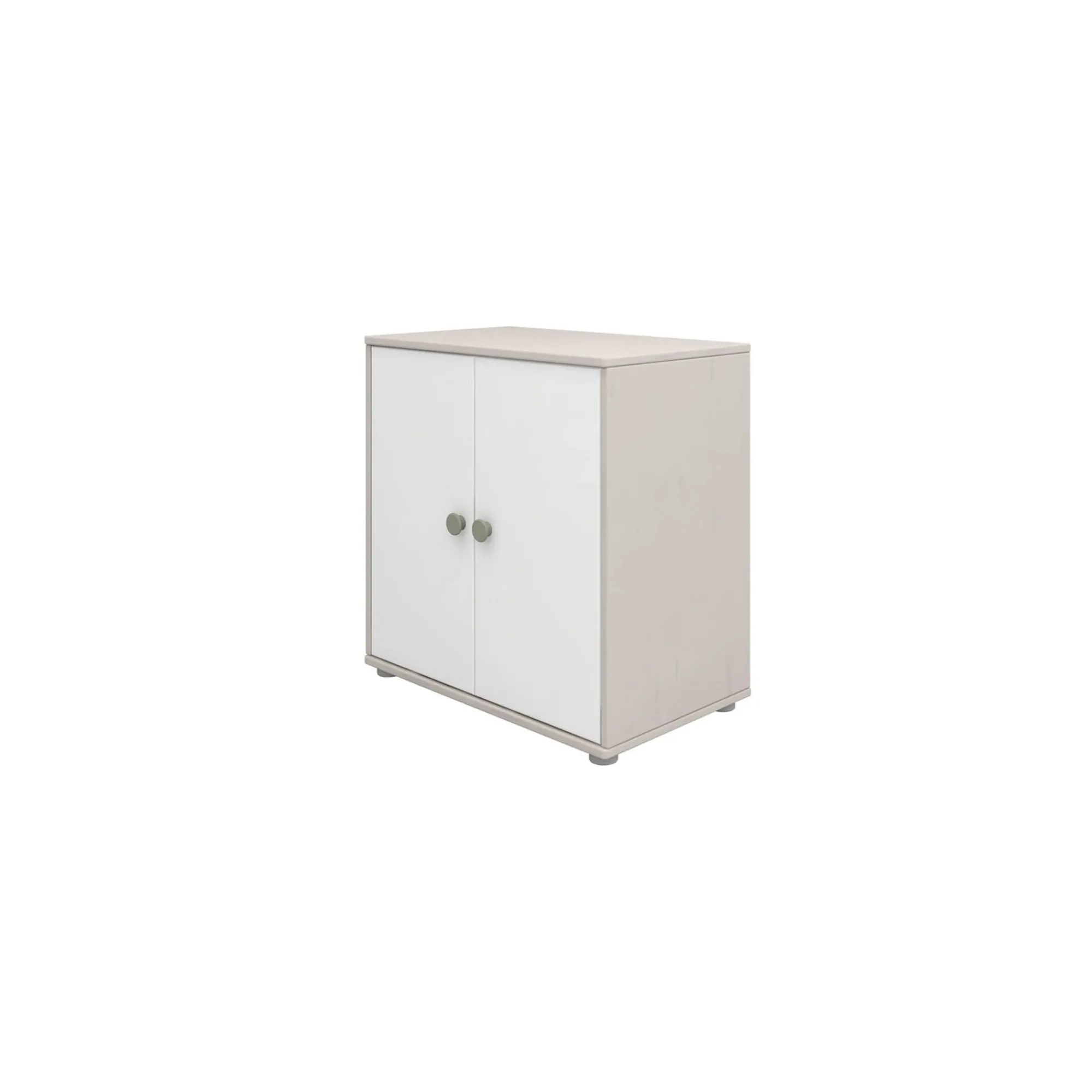 Best Sale FLEXA Skab Natural Green/Grey Washed Pine