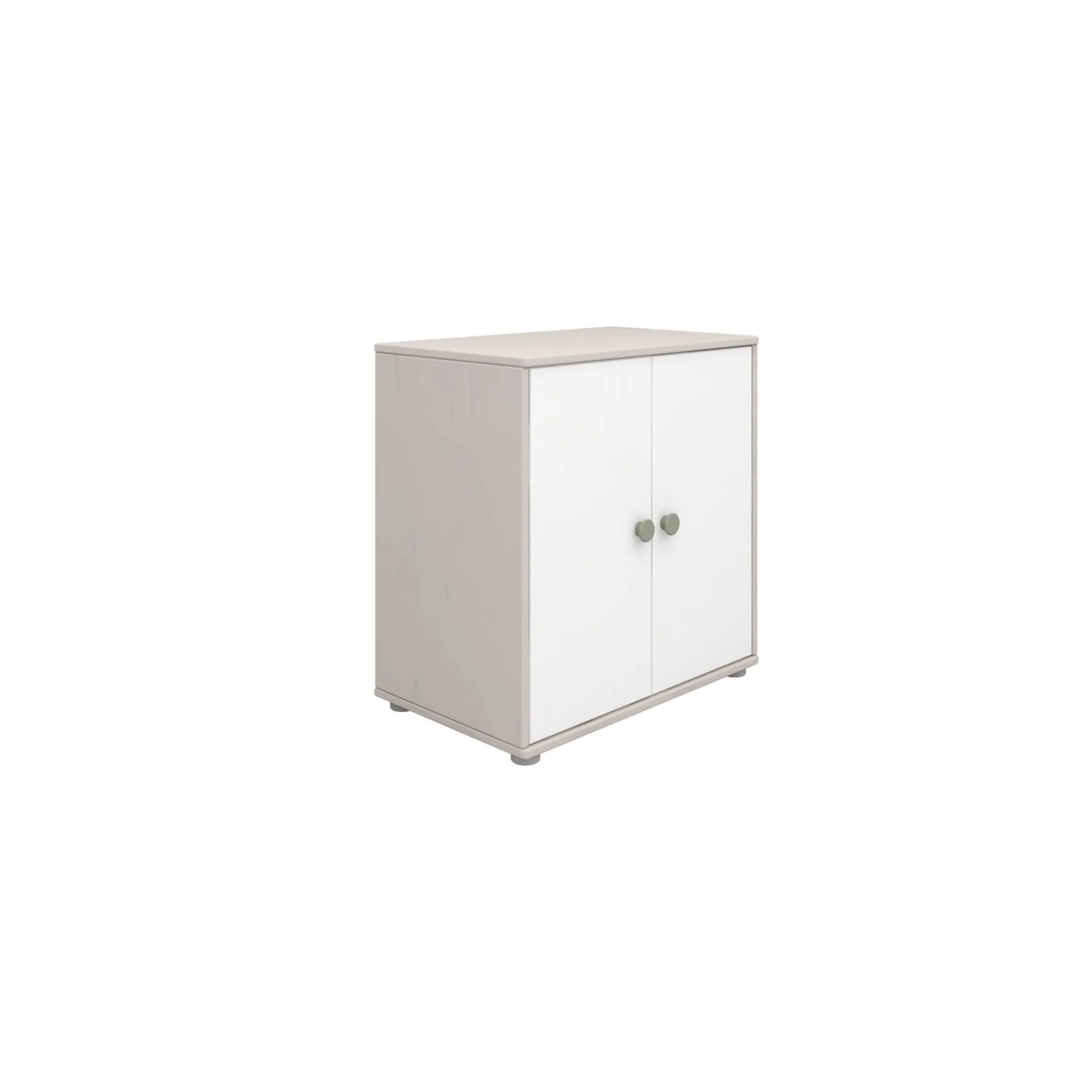 Best Sale FLEXA Skab Natural Green/Grey Washed Pine