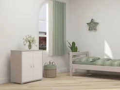 Outlet FLEXA Skab White/Grey Washed Pine