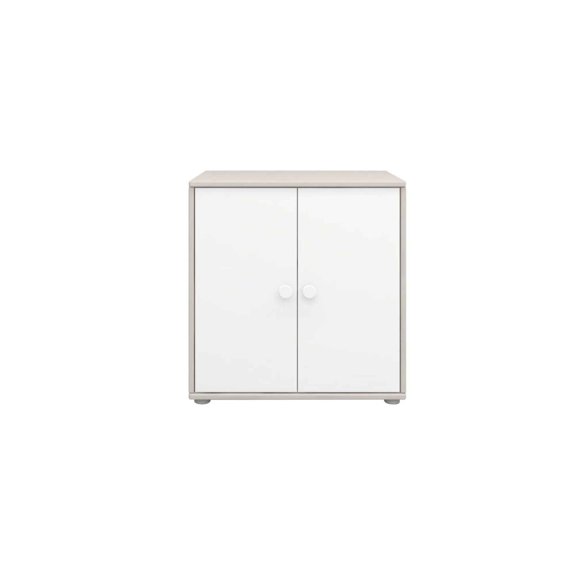 Outlet FLEXA Skab White/Grey Washed Pine