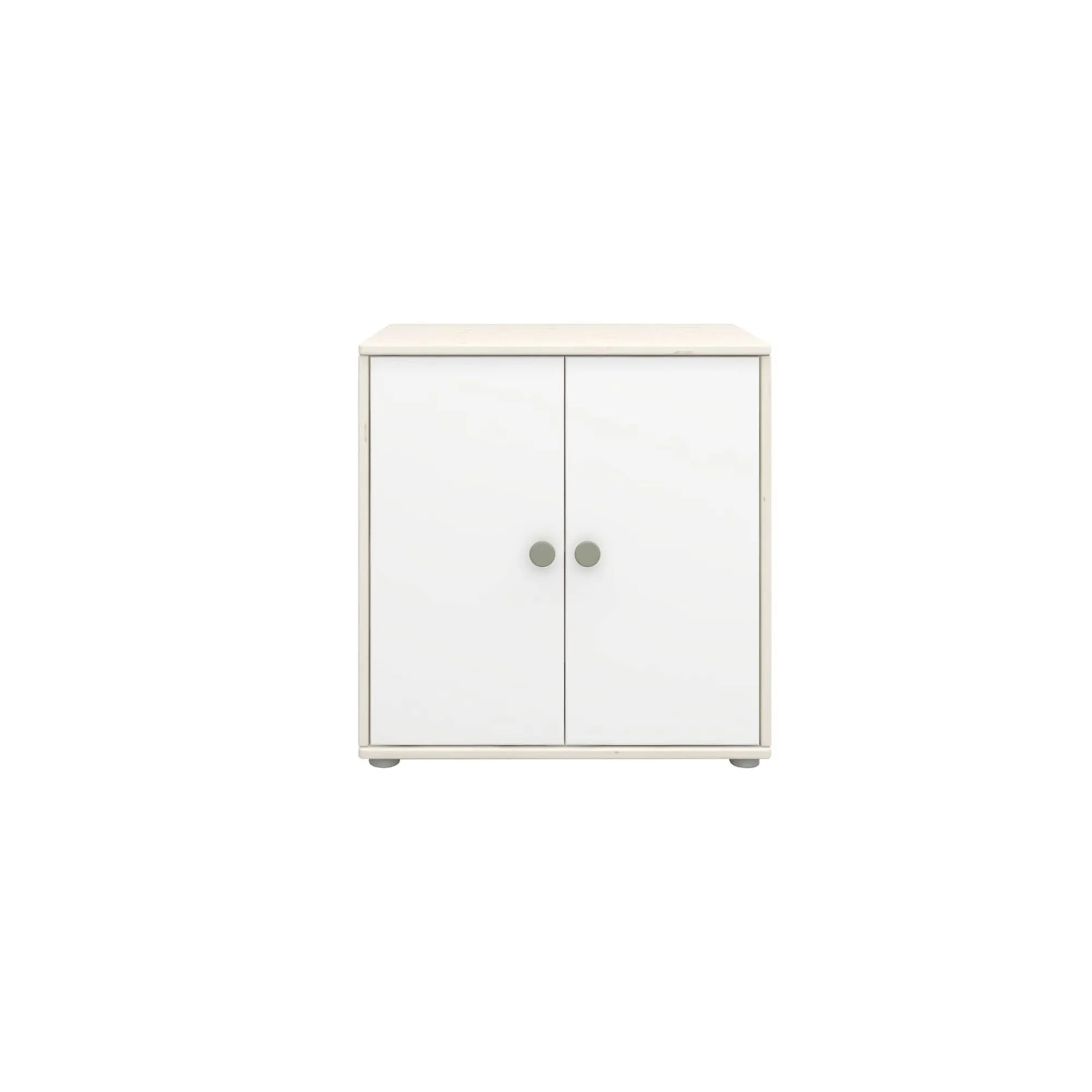 Discount FLEXA Skab Natural Green/White Washed Pine