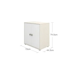 Discount FLEXA Skab Natural Green/White Washed Pine