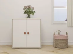 Best Sale FLEXA Skab Light Blush/White Washed Pine