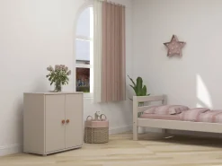 Hot FLEXA Skab Light Blush/Grey Washed Pine