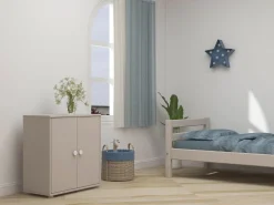 Best FLEXA Skab White/Grey Washed Pine