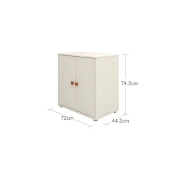 Store FLEXA Skab Light Blush/White Washed Pine