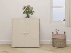 Online FLEXA Skab White/White Washed Pine