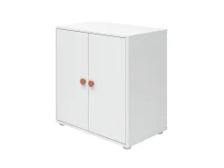 Flash Sale FLEXA Skab, 1 Hylde + 2 Lager White/Blush