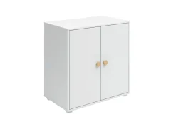 Cheap FLEXA Skab, 1 Hylde + 2 Lager White/Oak