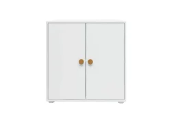 Cheap FLEXA Skab, 1 Hylde + 2 Lager White/Mustard