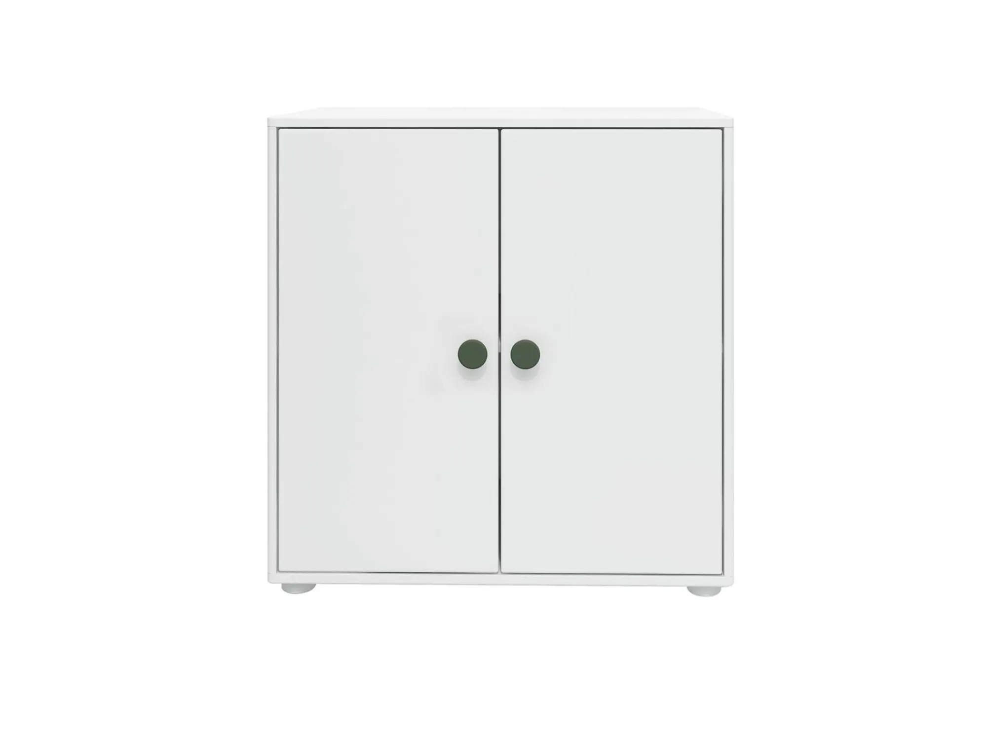 Clearance FLEXA Skab, 1 Hylde + 2 Lager White/Deep Green