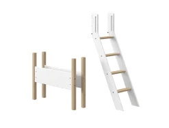 New FLEXA Skra Stige Og Ben White/Oak