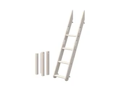 Hot FLEXA Skra Stige Og Ben Til Kojeseng White Washed Pine