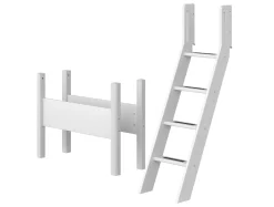 Clearance FLEXA Skra Stige Og Ben Til Mellemhoj Seng White
