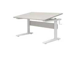 Discount FLEXA Skrivebord White/Grey Washed Pine