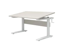 Best FLEXA Skrivebord White/White Washed Pine