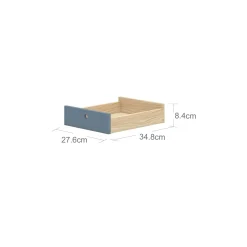 Online FLEXA Skuffer Blueberry/Oak