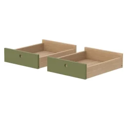 Shop FLEXA Skuffer Kiwi/Oak