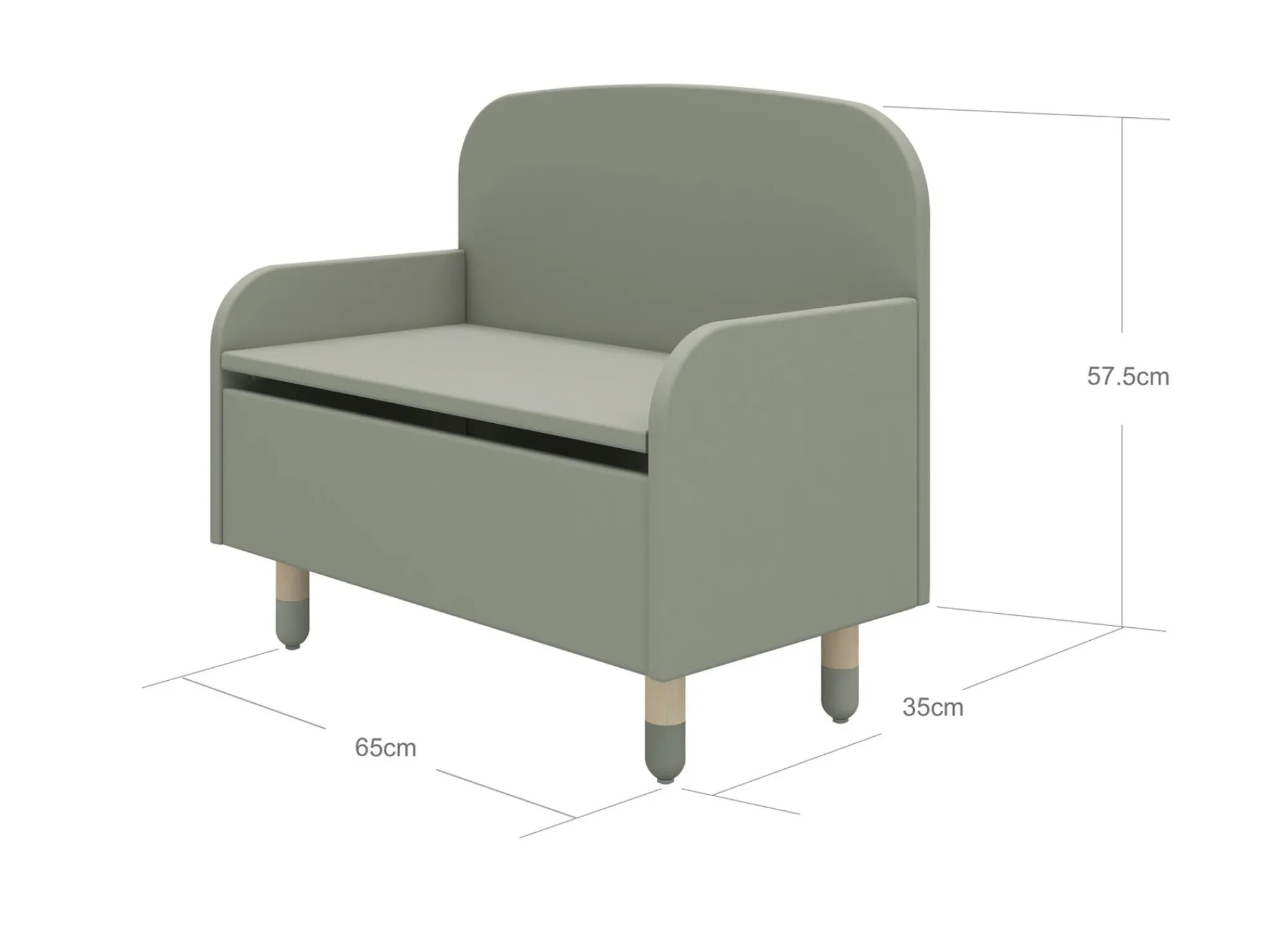 Shop FLEXA Slagbaenk Natural Green