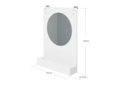 Best Sale FLEXA Spejl White