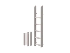 Clearance FLEXA Stige Og Ben Til Kojeseng Med Ekstra Hojde Grey Washed Pine