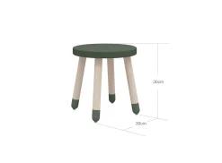 Fashion FLEXA Taburet Deep Green