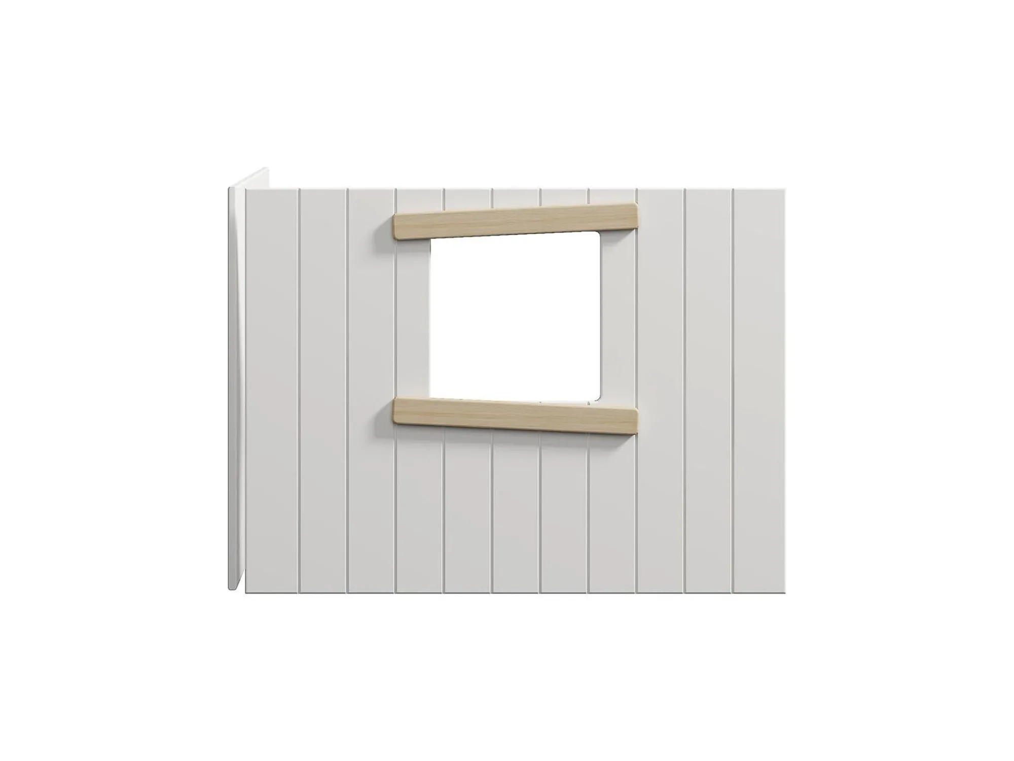 Flash Sale FLEXA Traehytte-Sengefronter, Egetraesramme White/Oak