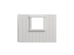 New FLEXA Traehytte-Sengefronter, Hvid Ramme White