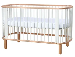 Clearance FLEXA Tremmeseng White/Clear Lacquer Beech