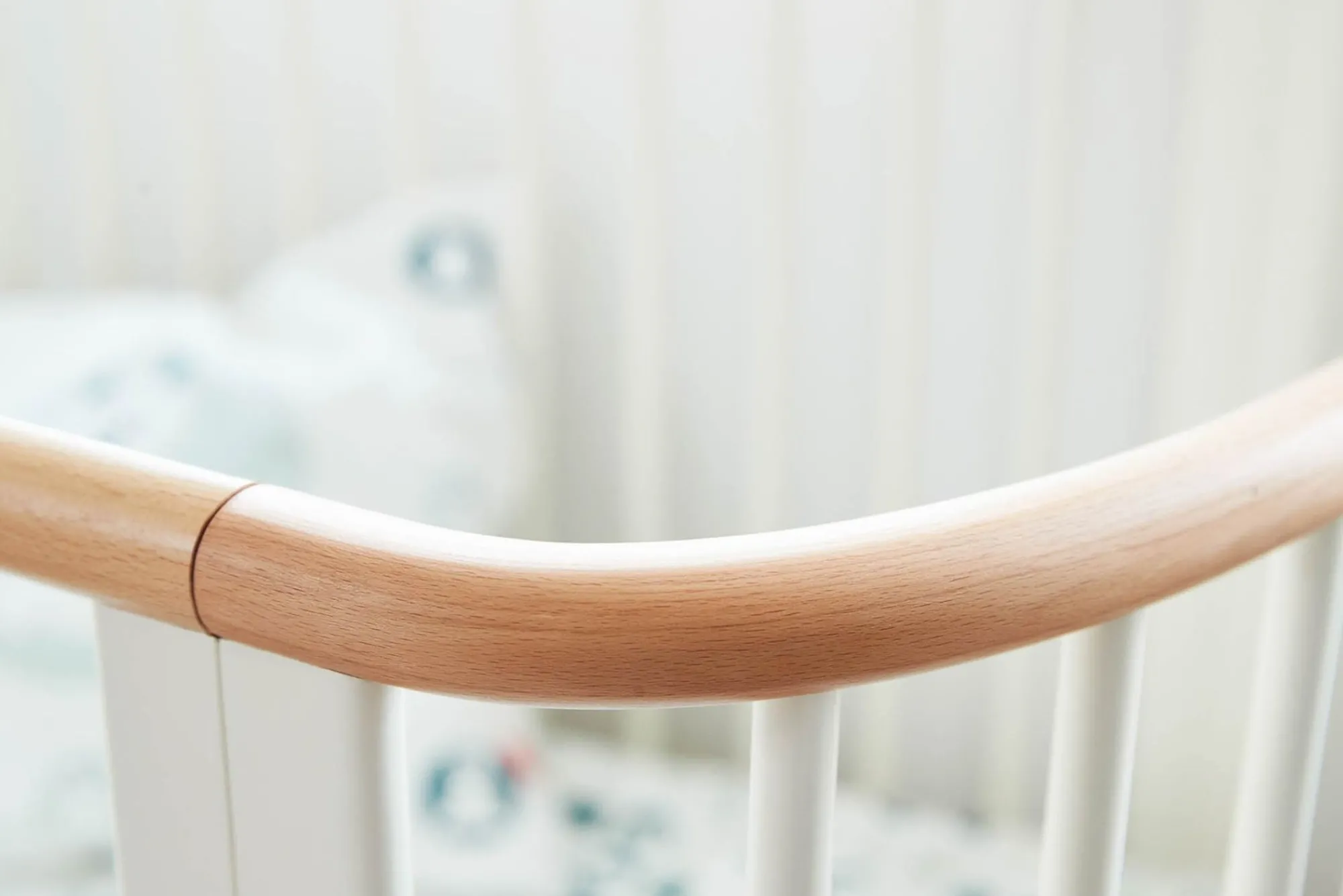 Clearance FLEXA Tremmeseng White/Clear Lacquer Beech