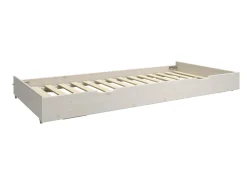 Outlet FLEXA Udtraeksseng White Washed Pine