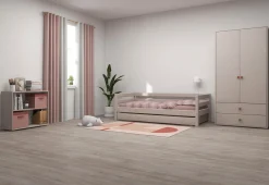 Best FLEXA Udtraeksseng Grey Washed Pine