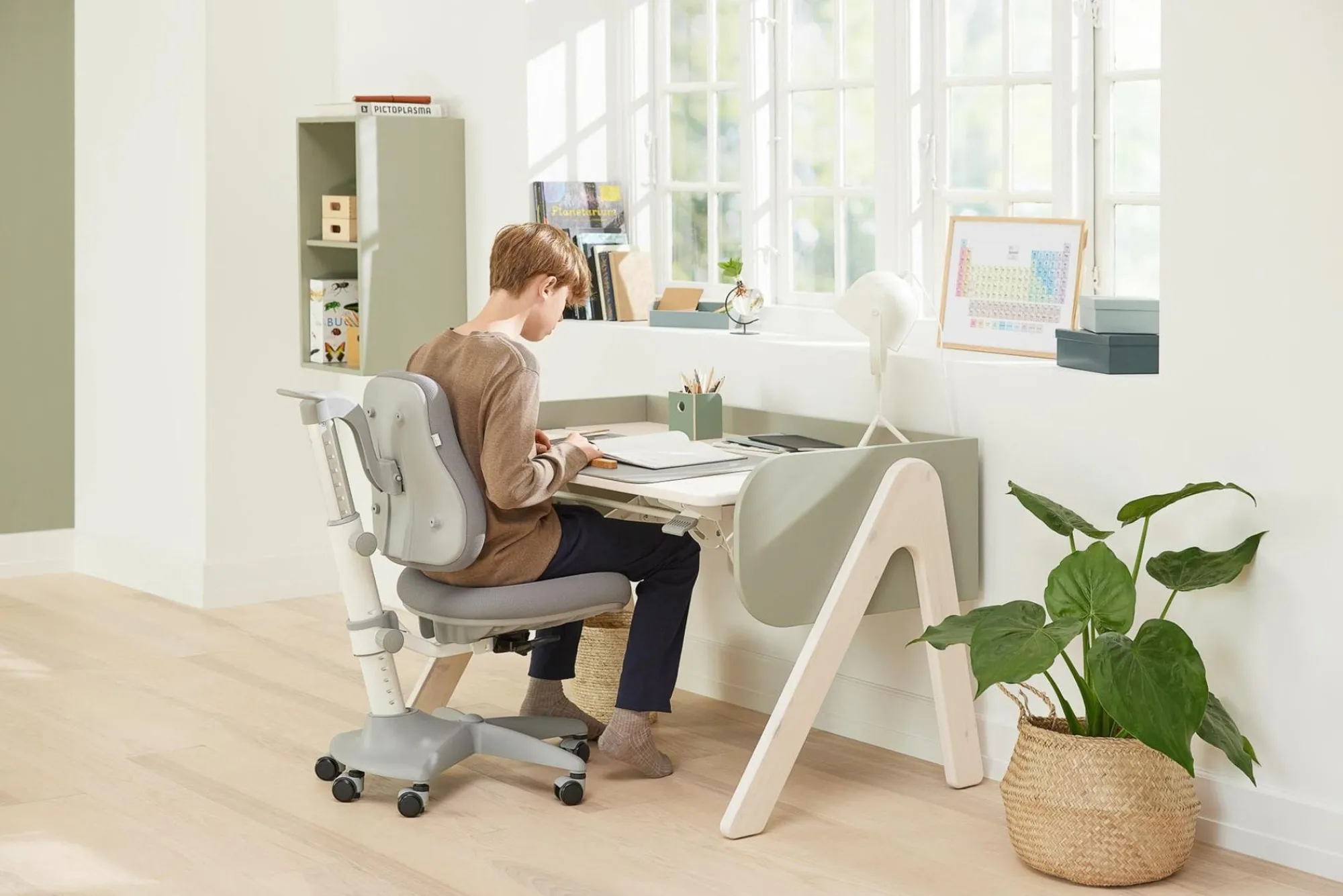 Cheap FLEXA Verto Skrivebordsstol Dark Mountain Grey