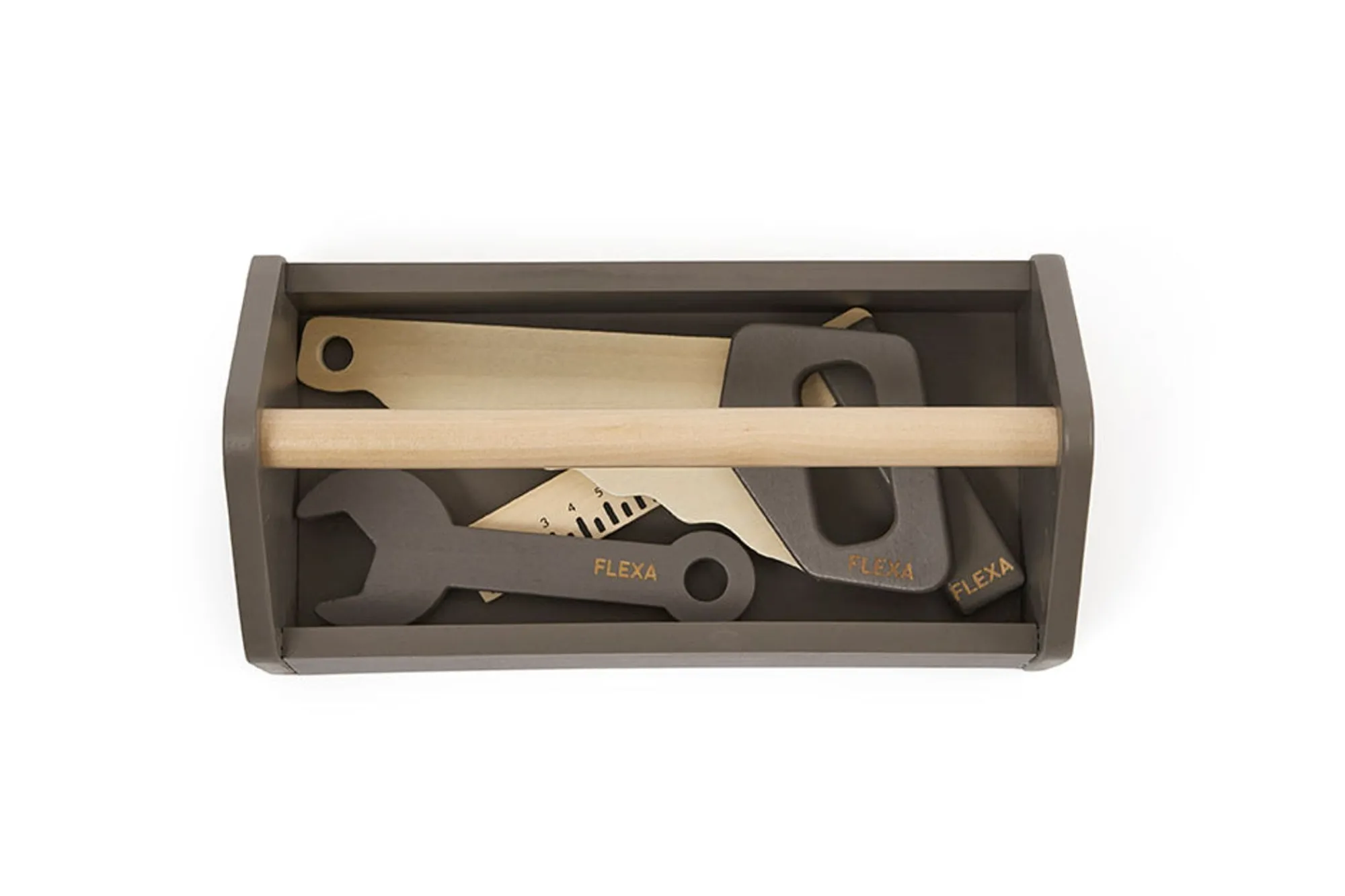Flash Sale FLEXA Værktøjskasse Dusty Brown/Birch Plywood